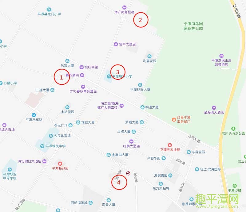 平潭海鮮市場(chǎng)分布圖