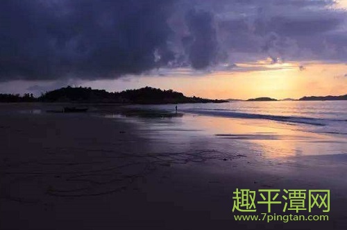 平潭夜間沙灘